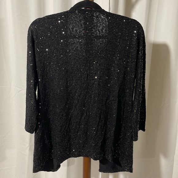 JONES NEW YORK SIGNATURE SEQUIN TOP S/CH - Picture 5 of 5